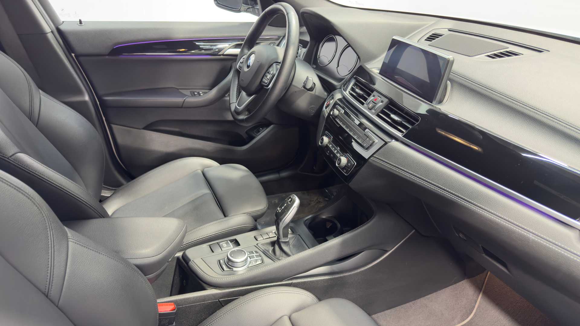 Vehicle interior view