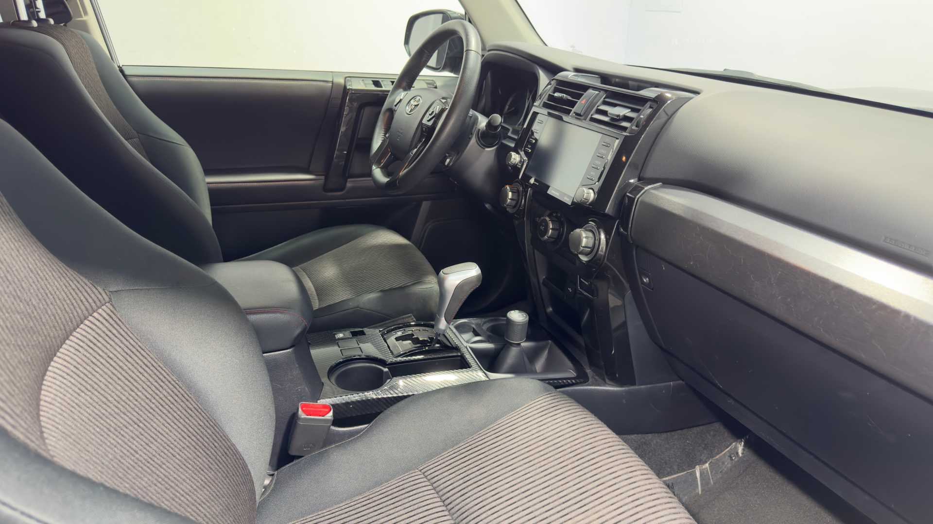 Vehicle interior view