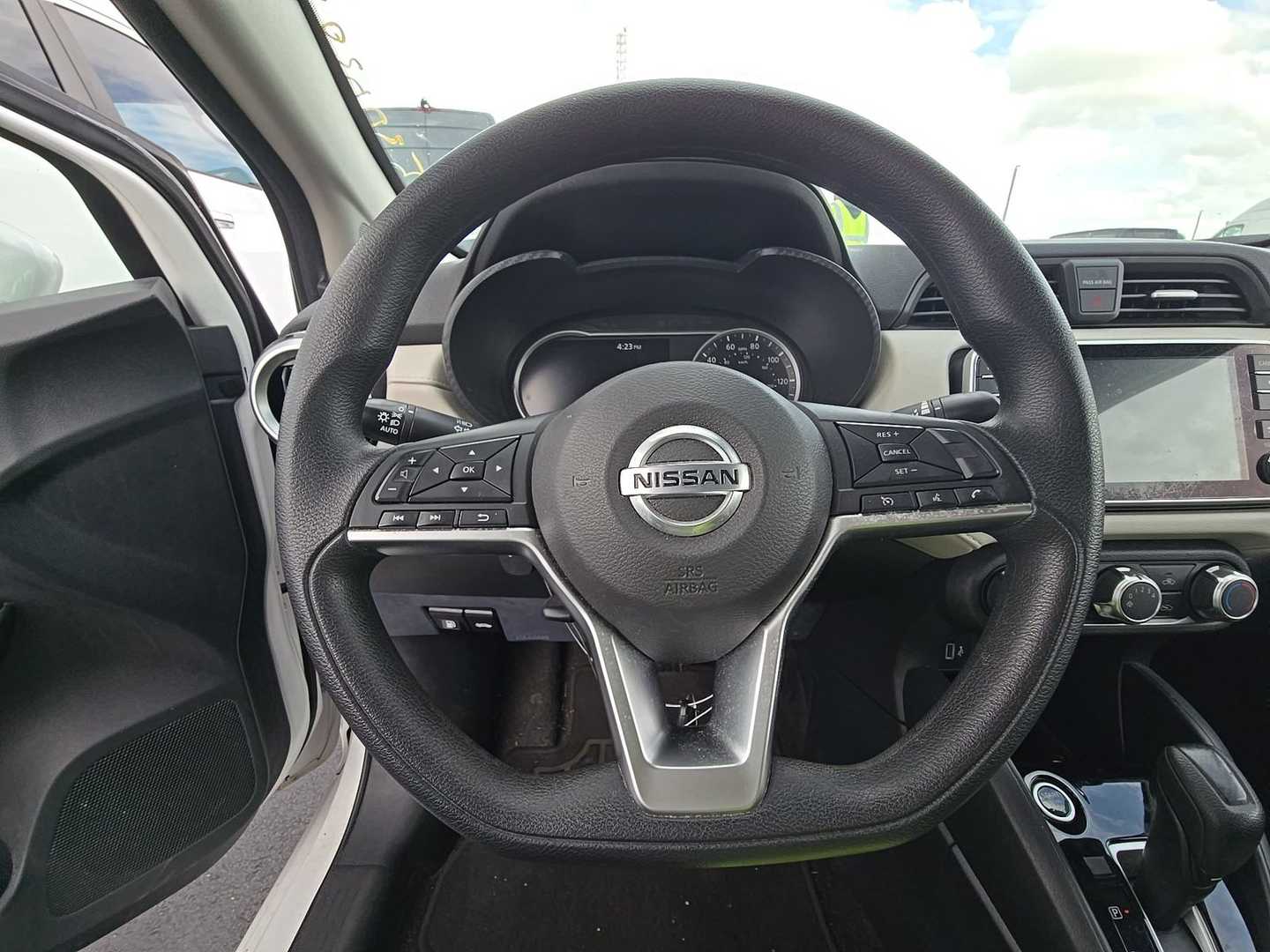 Vehicle interior view