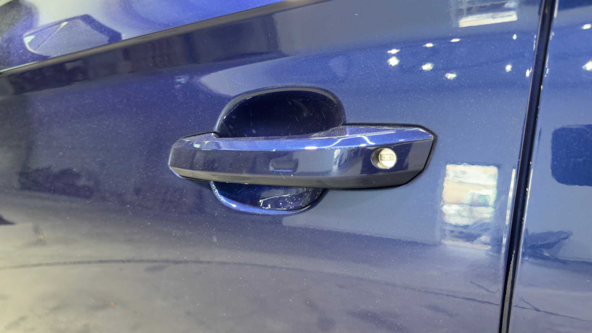 Vehicle interior view