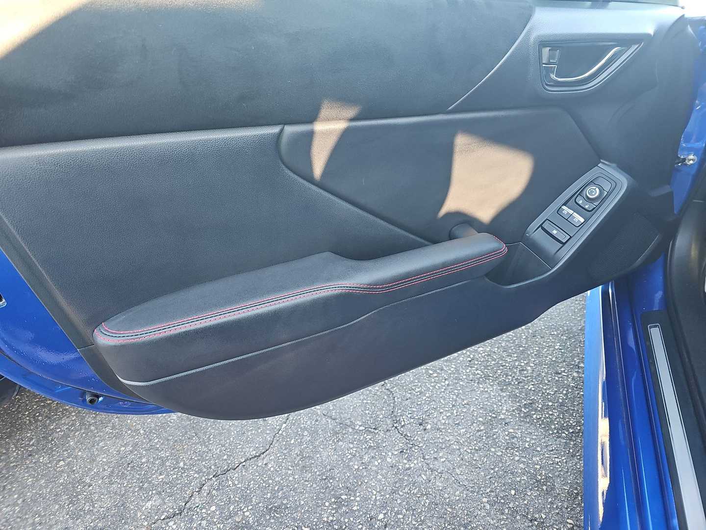 Vehicle interior view
