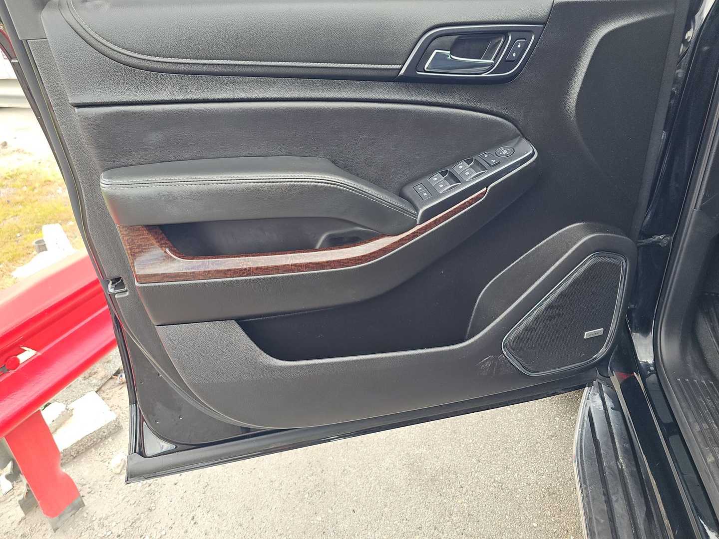 Vehicle interior view