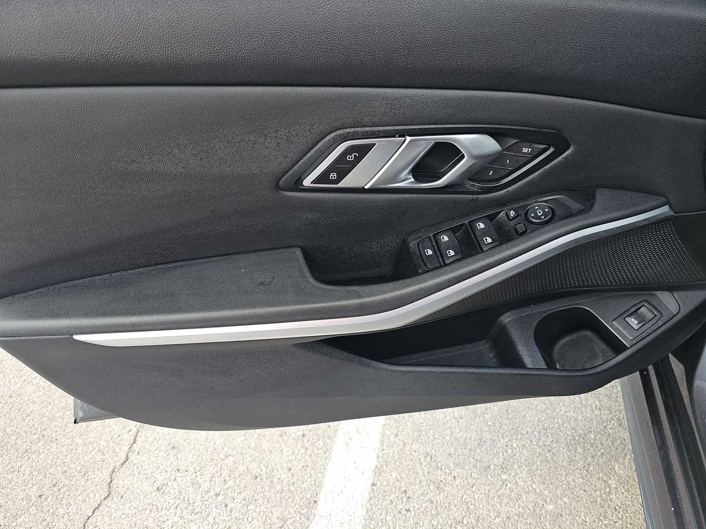Vehicle interior view