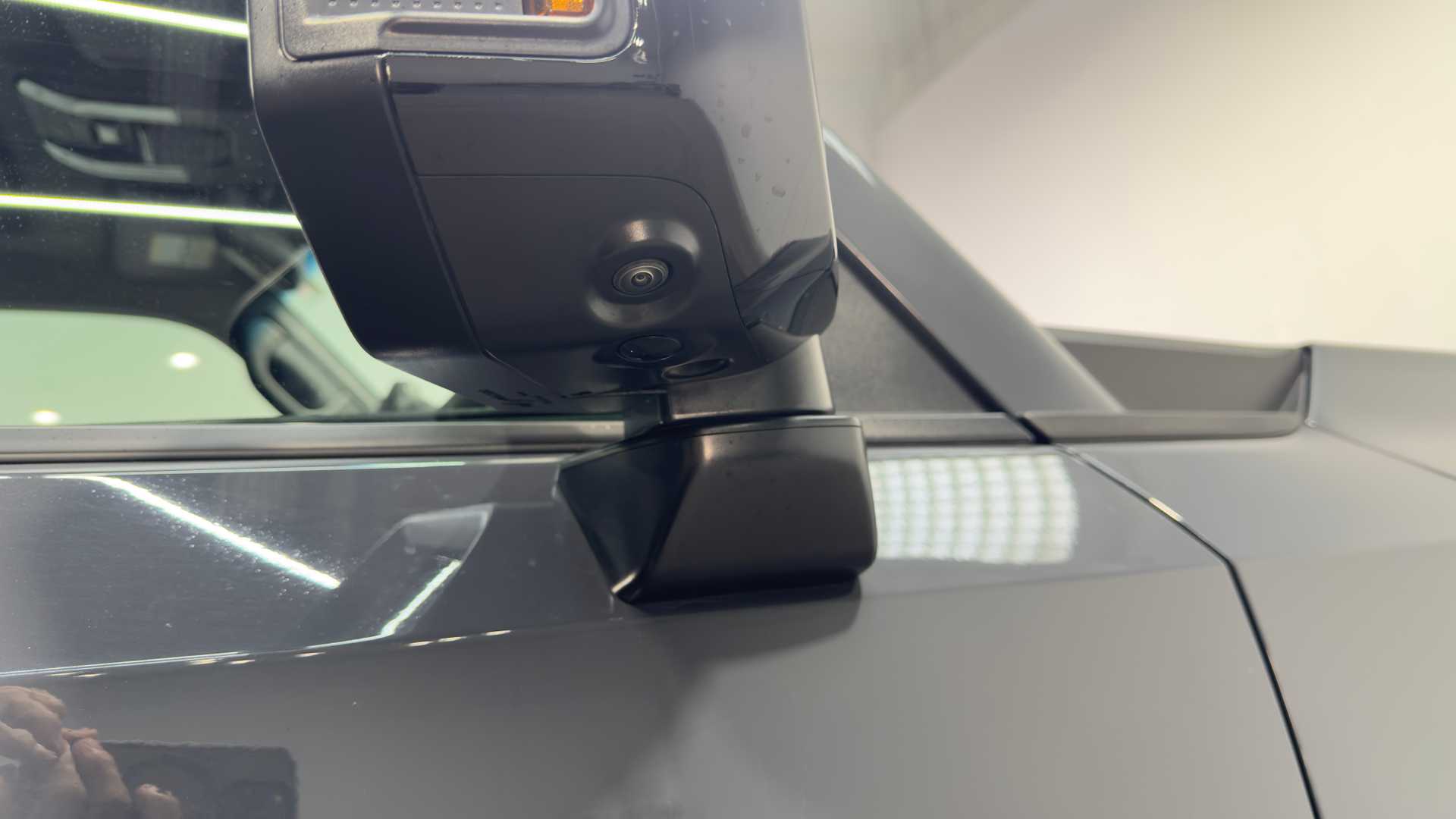 Vehicle interior view