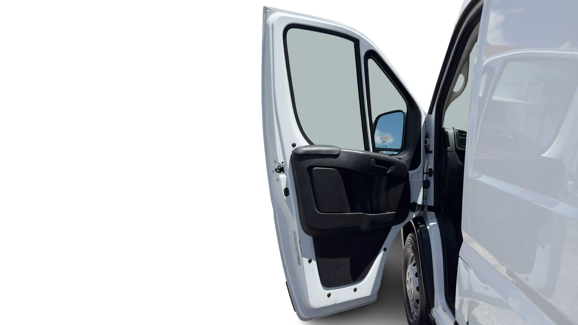 Vehicle interior view