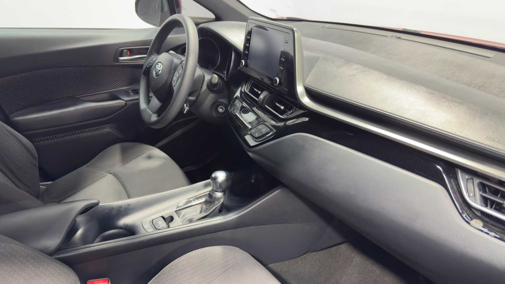 Vehicle interior view
