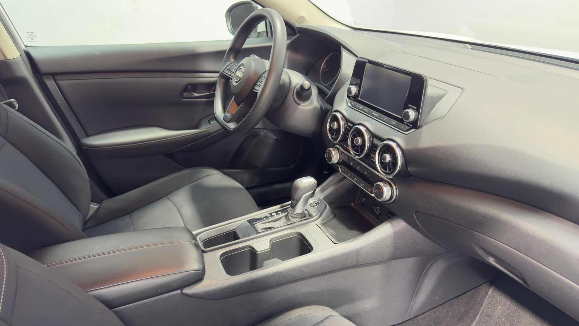 Vehicle interior view