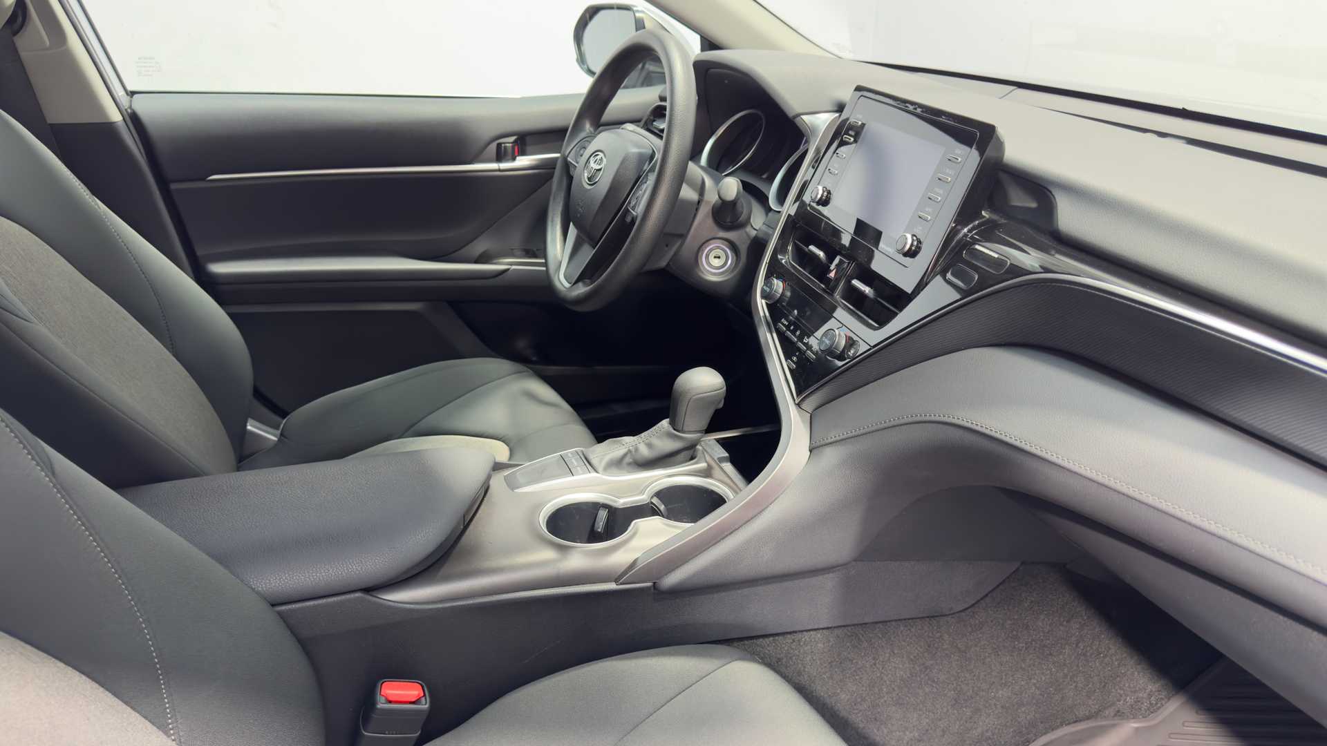 Vehicle interior view