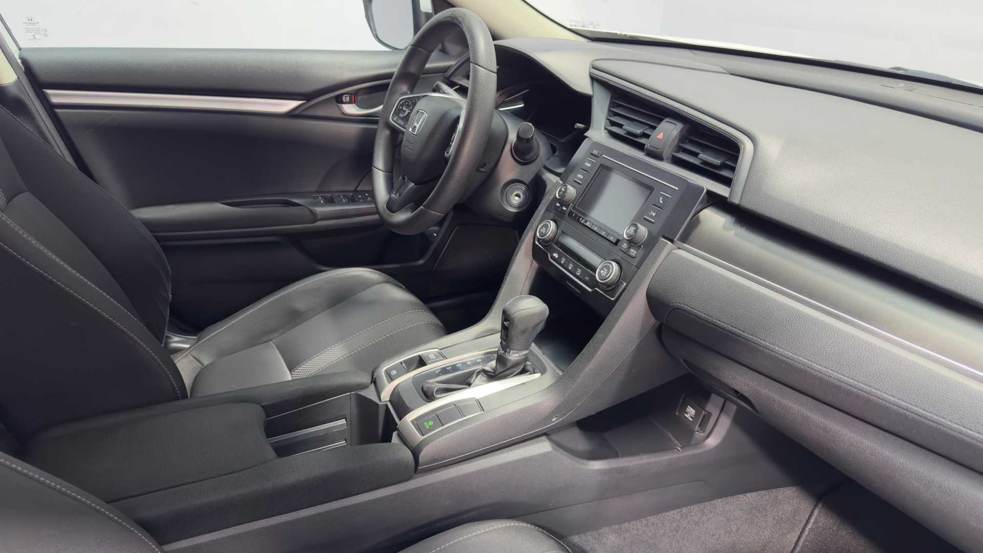 Vehicle interior view