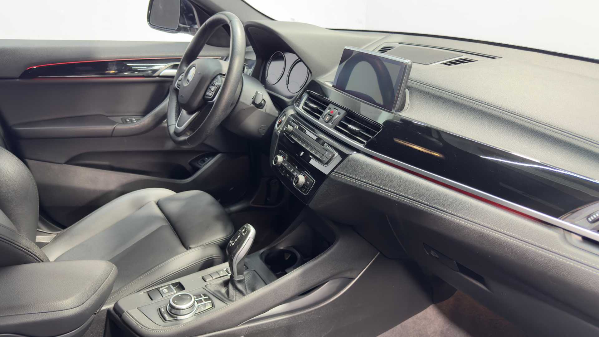 Vehicle interior view