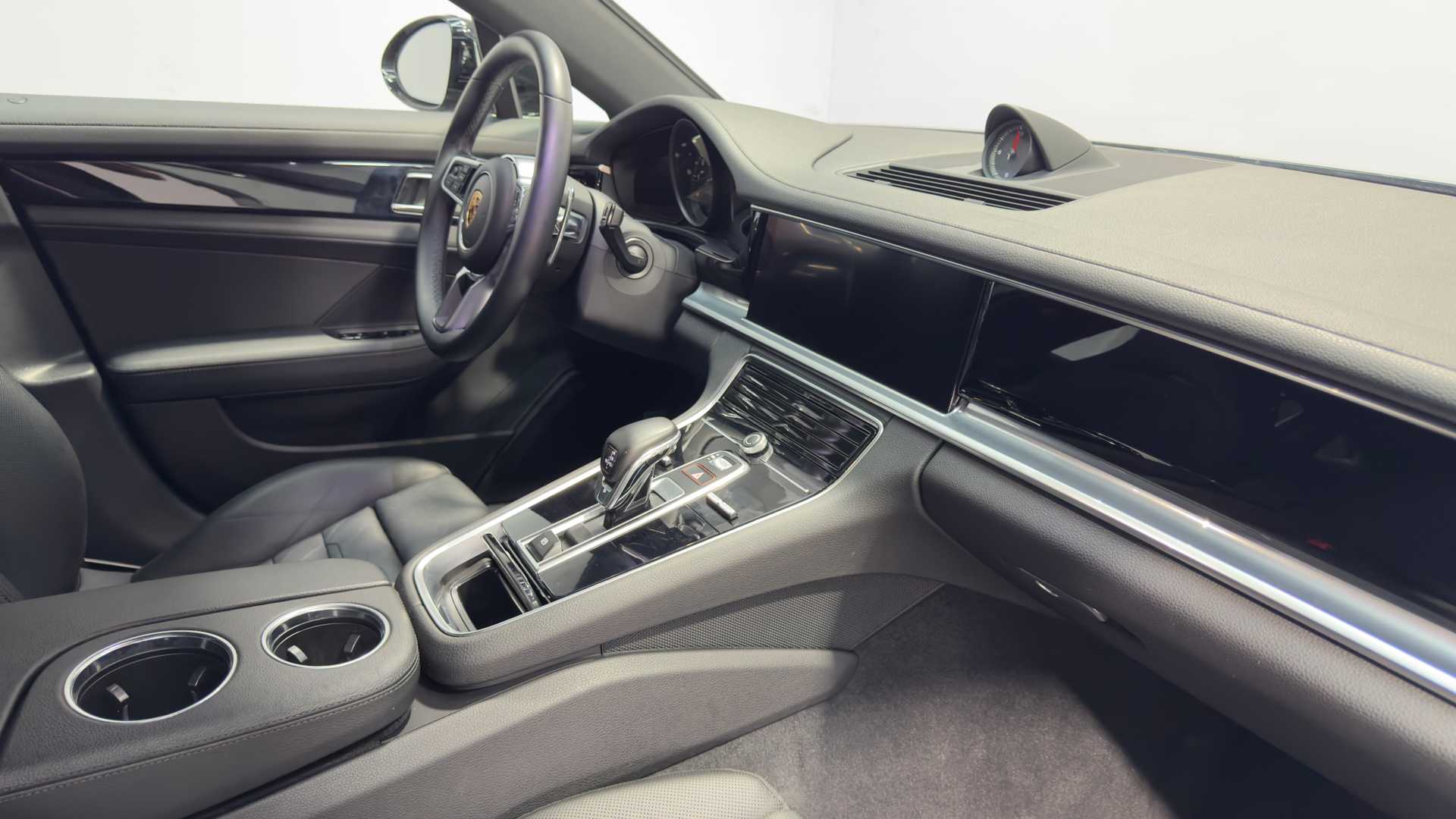 Vehicle interior view