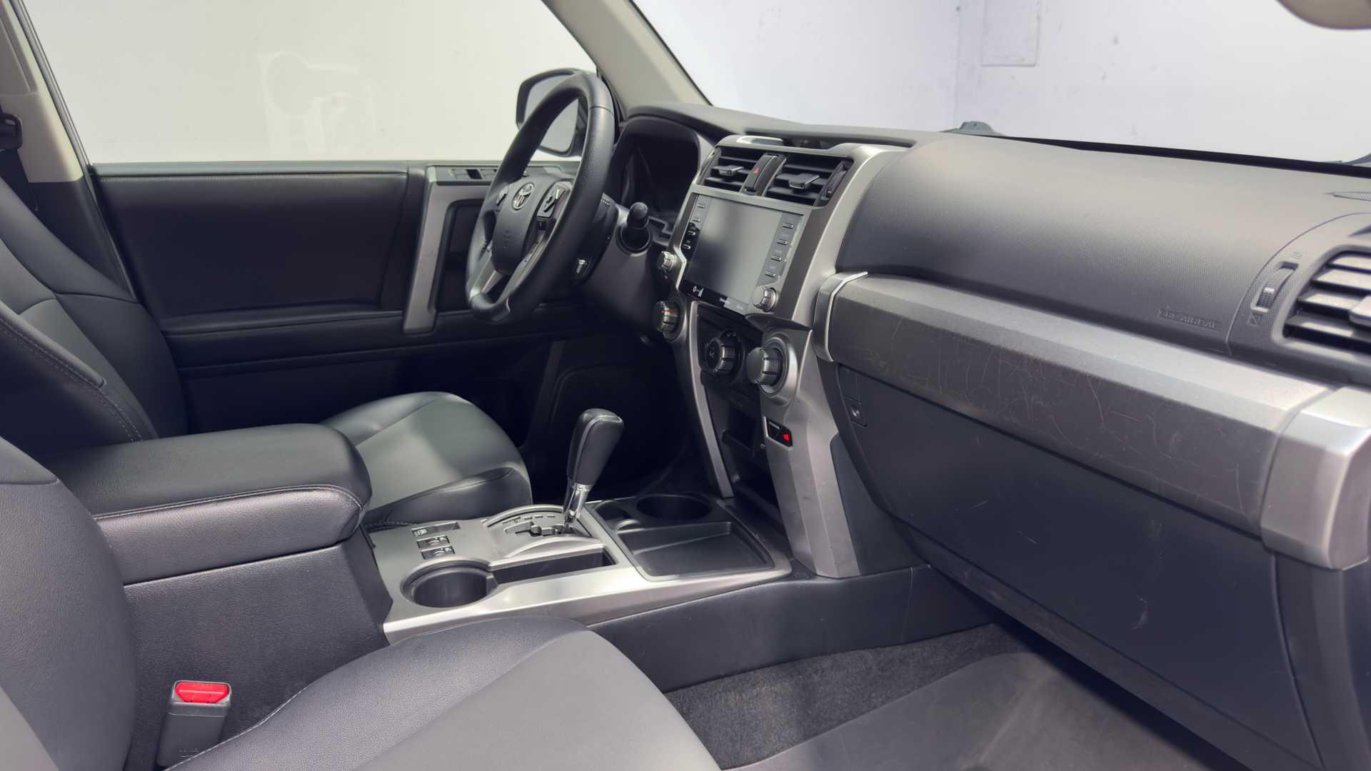 Vehicle interior view