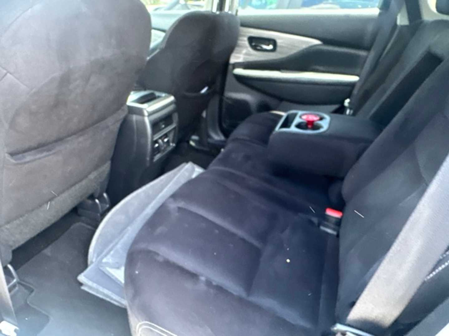 Vehicle interior view