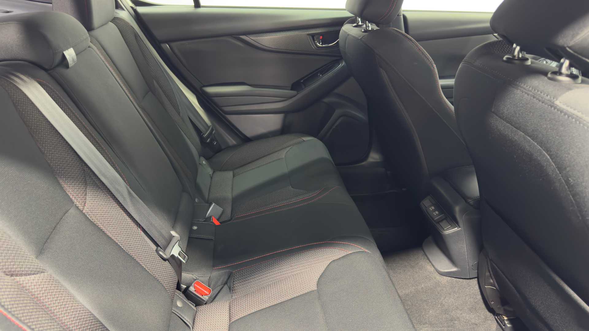 Vehicle interior view
