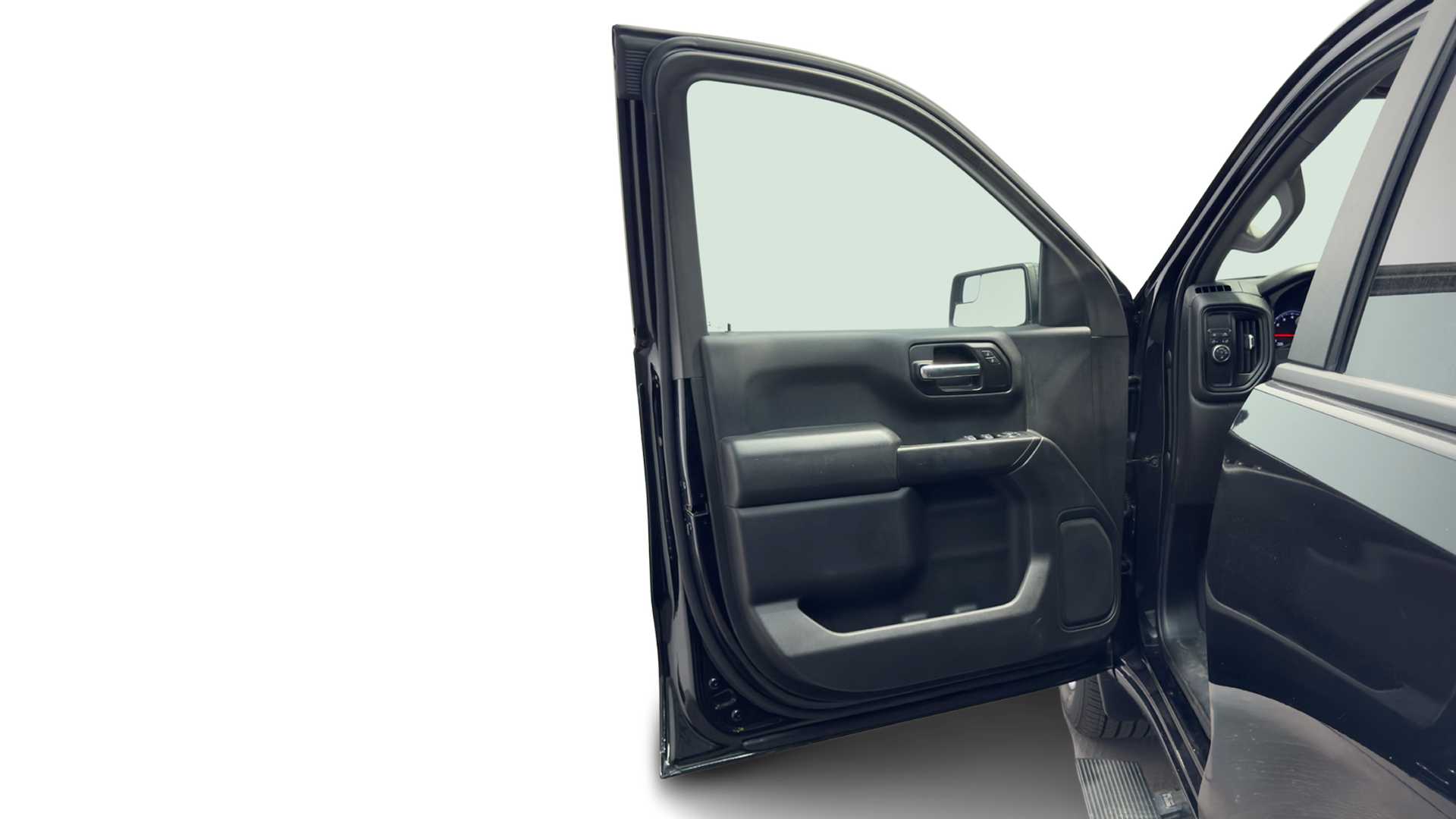 Vehicle interior view
