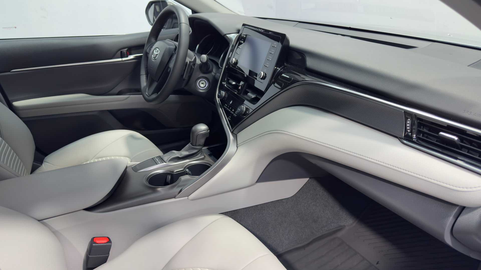 Vehicle interior view