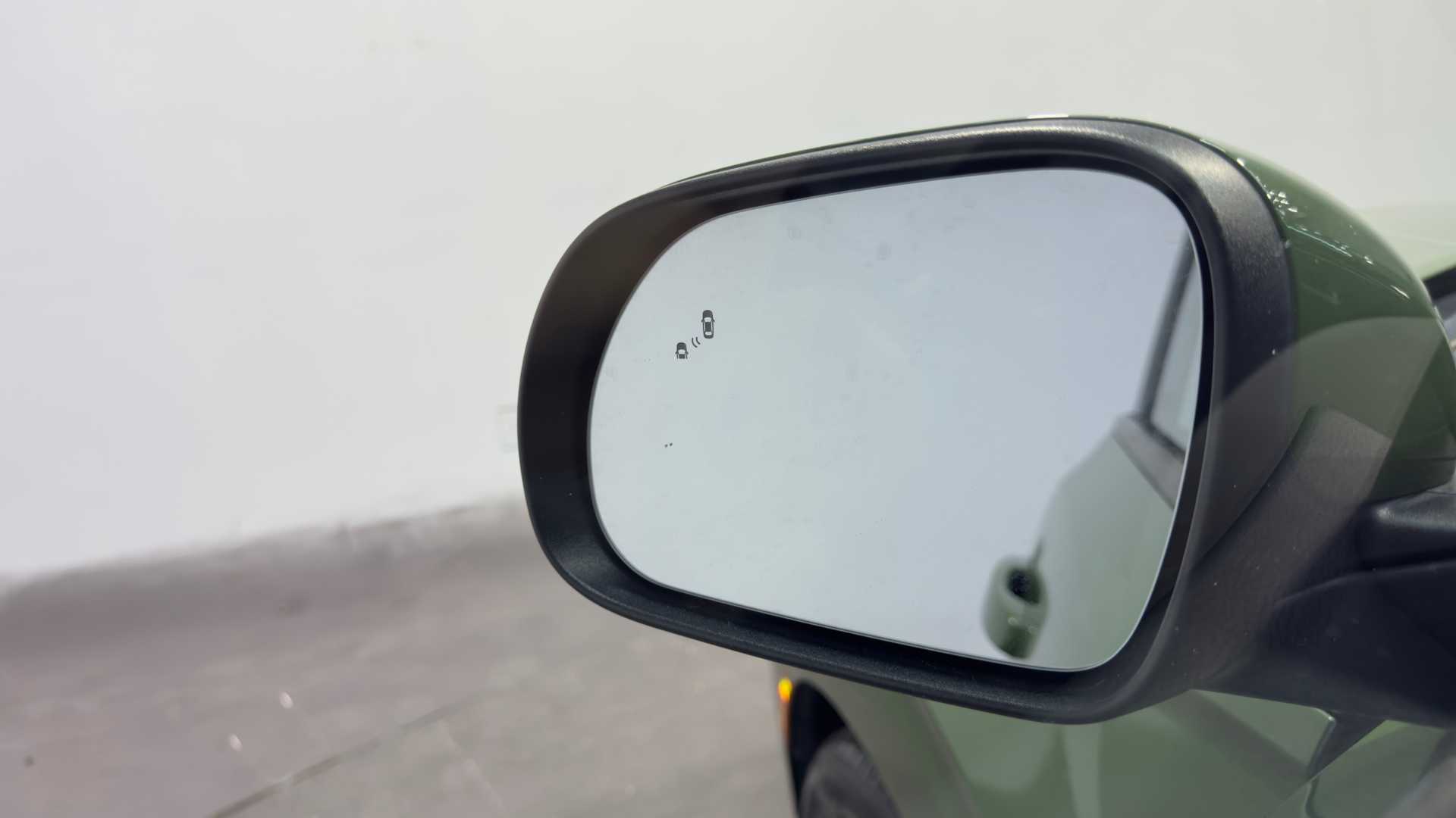 Vehicle interior view