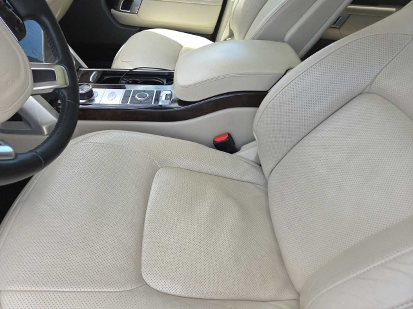 Vehicle interior view