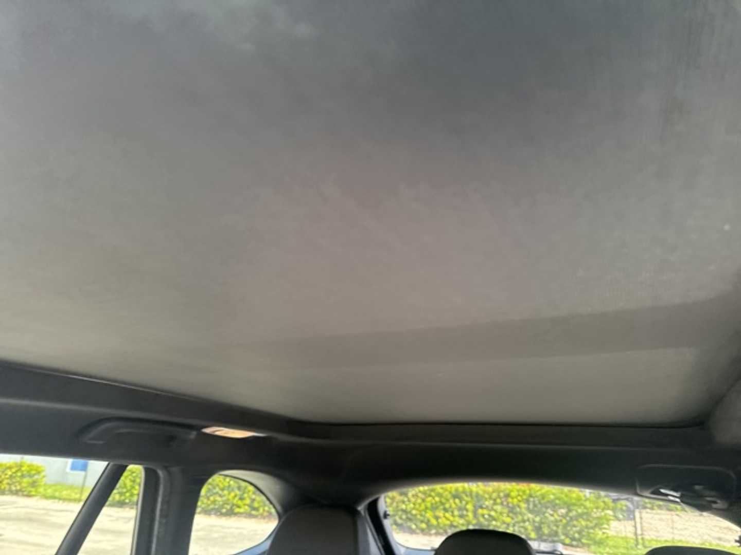 Vehicle interior view