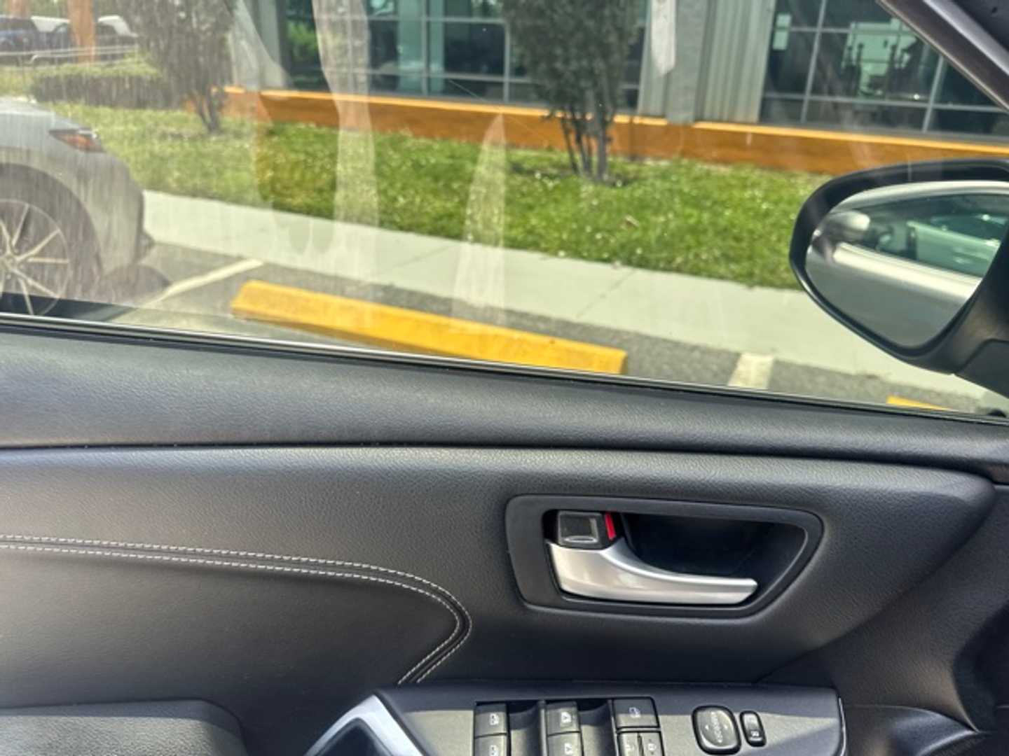 Vehicle interior view