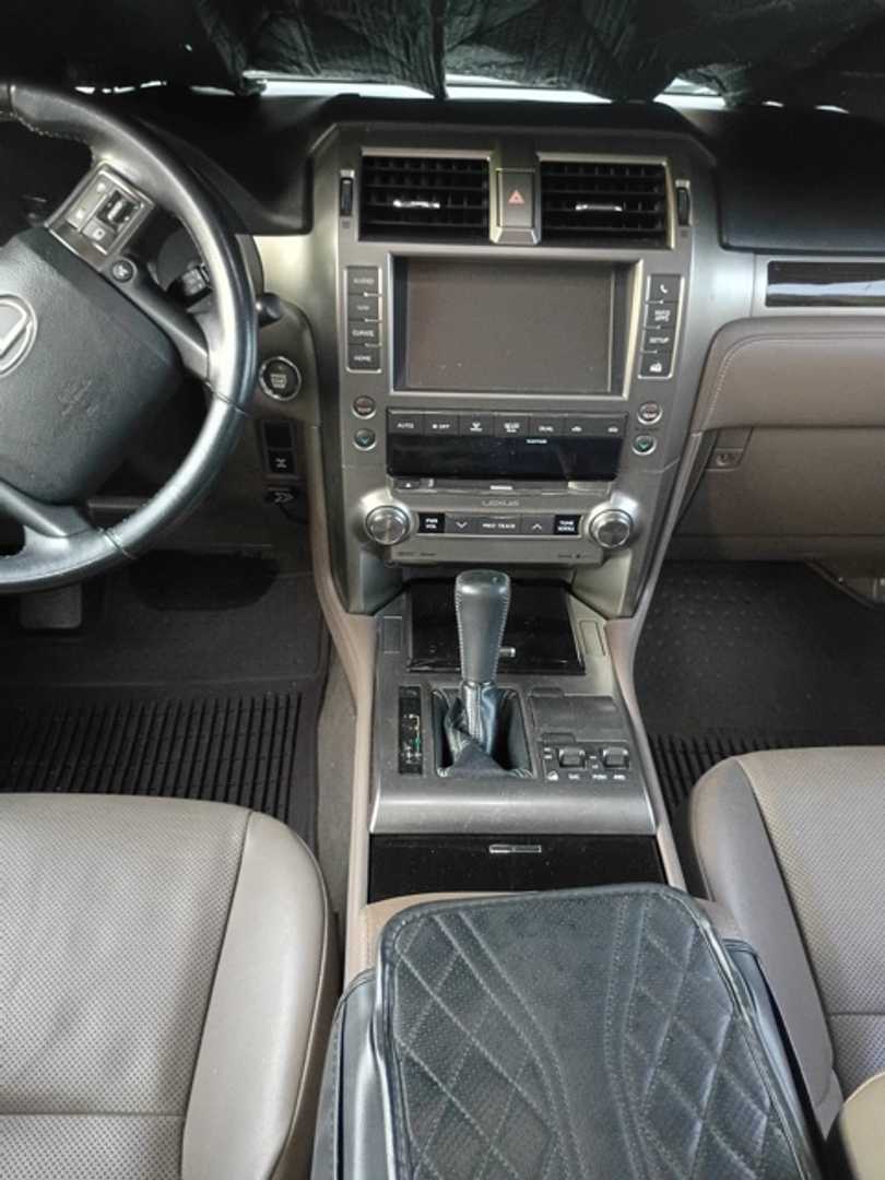 Vehicle interior view