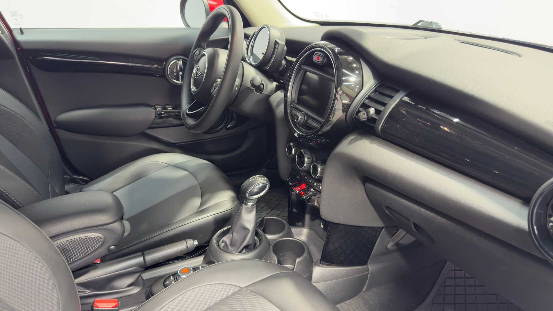 Vehicle interior view