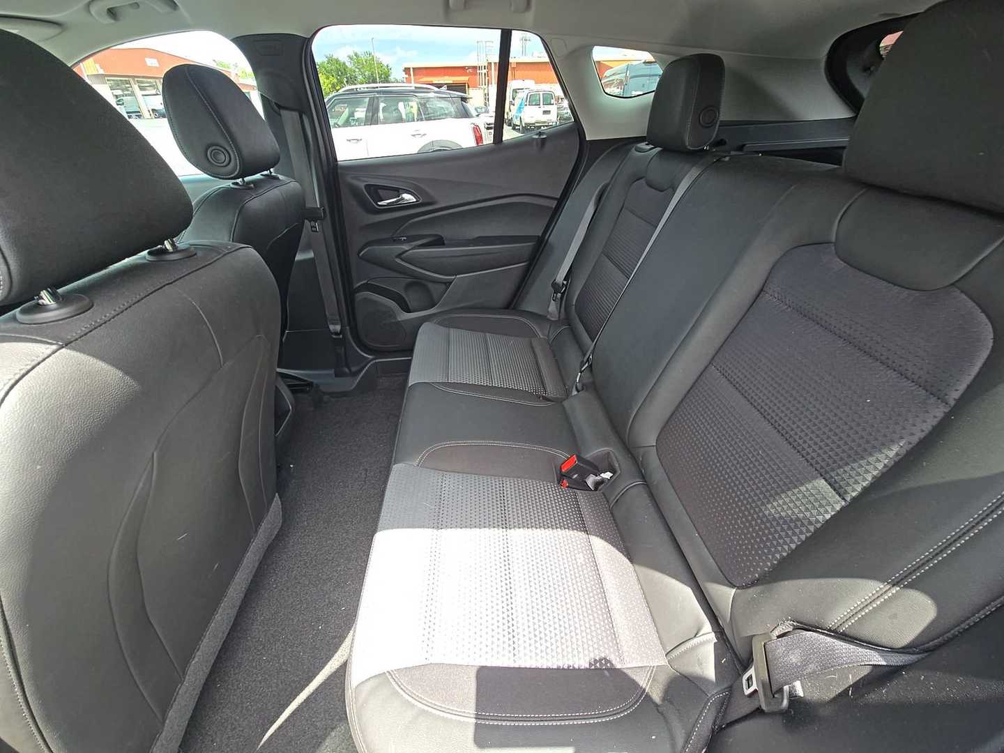 Vehicle interior view