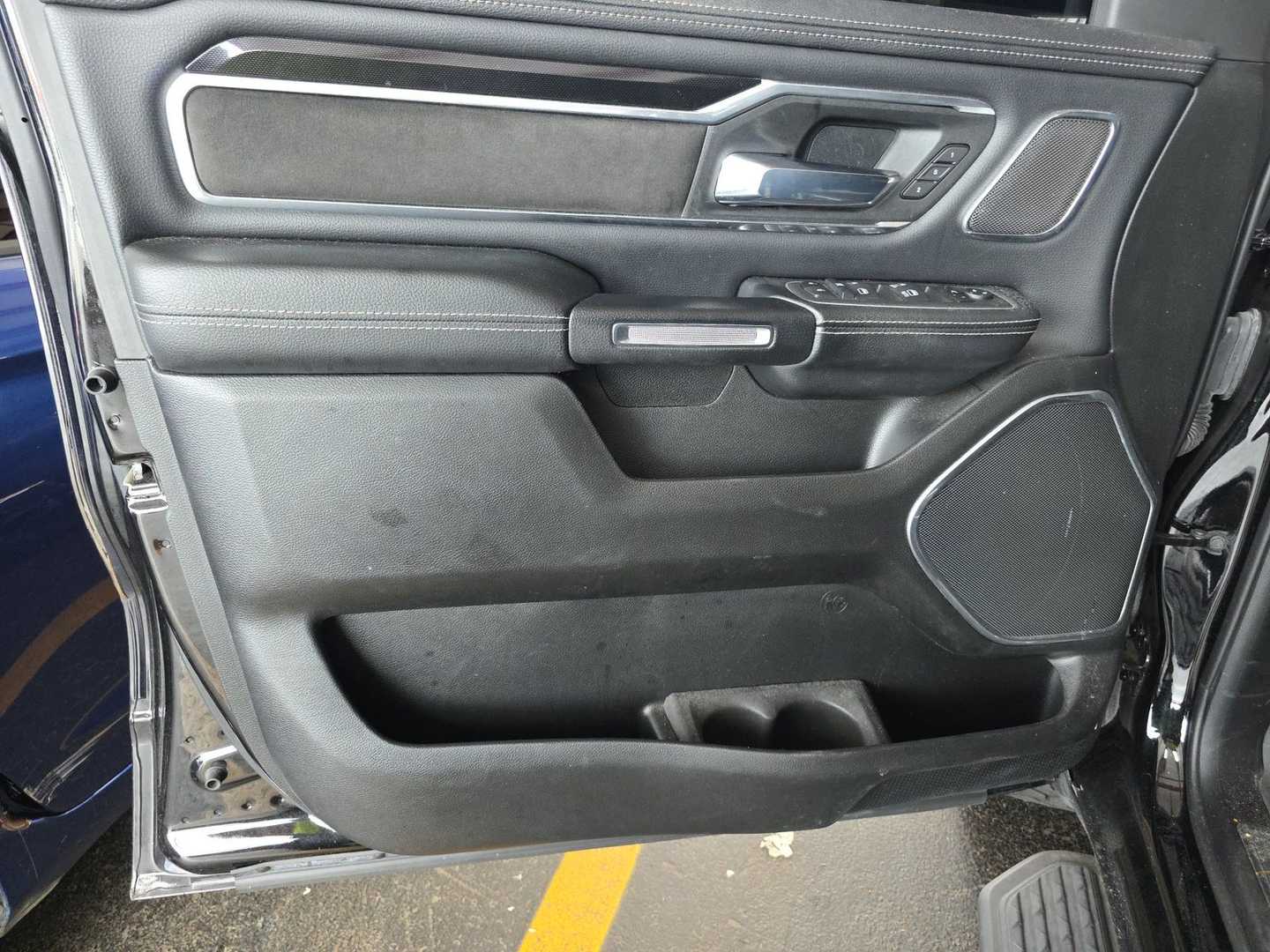 Vehicle interior view