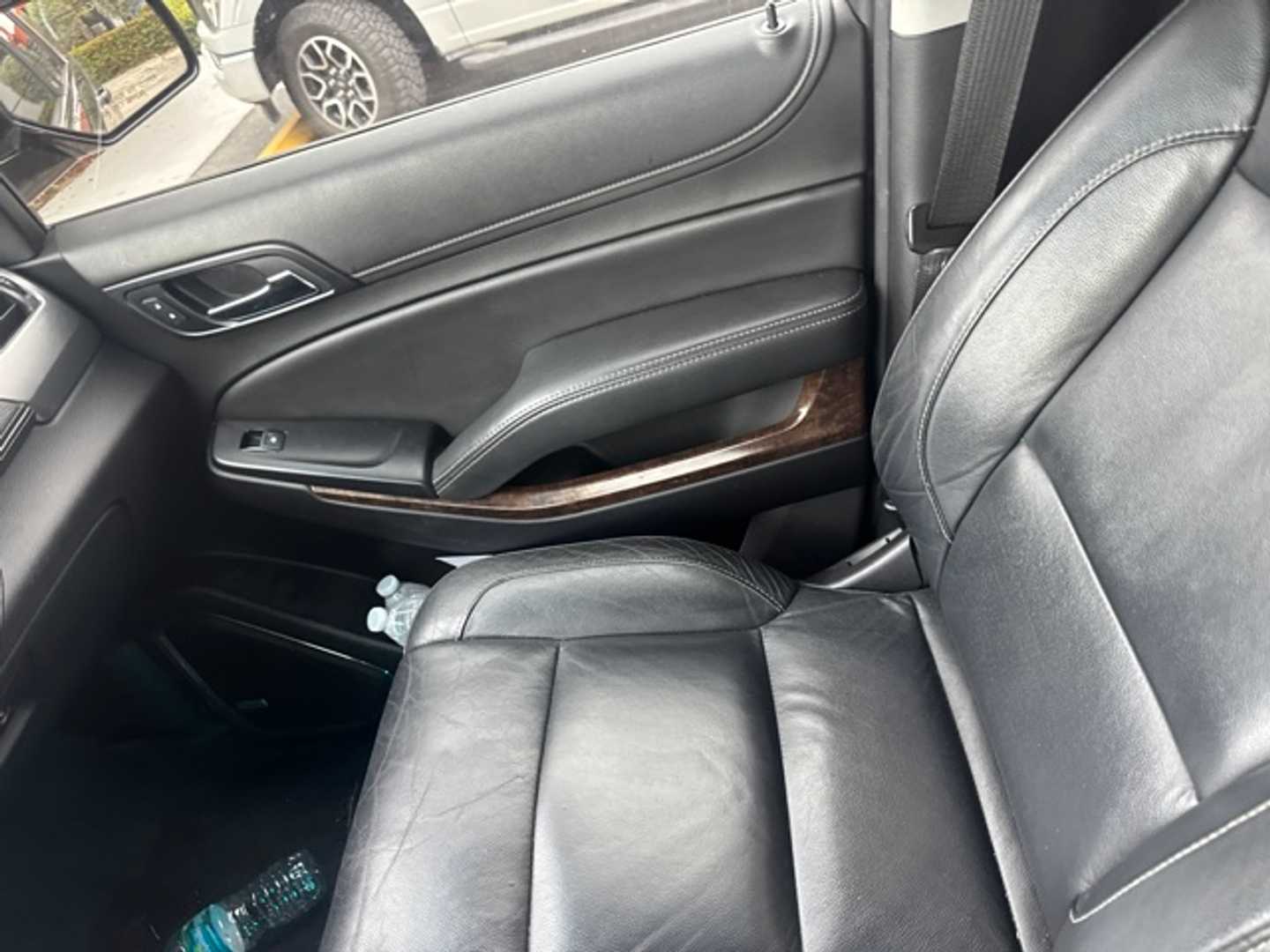 Vehicle interior view