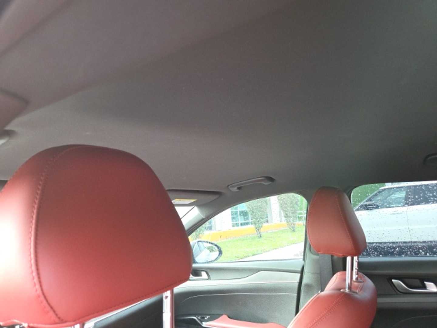 Vehicle interior view