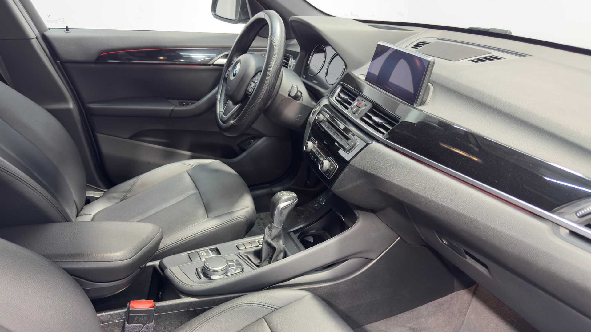 Vehicle interior view