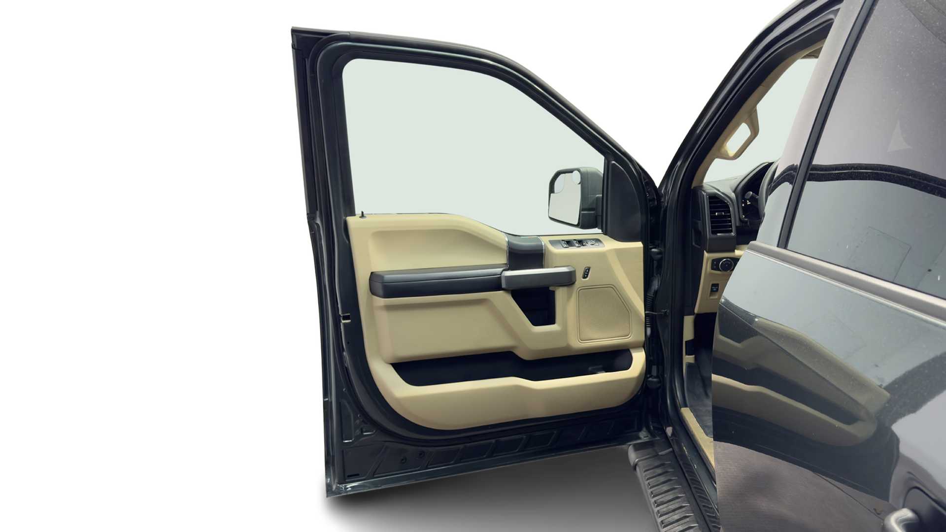Vehicle interior view