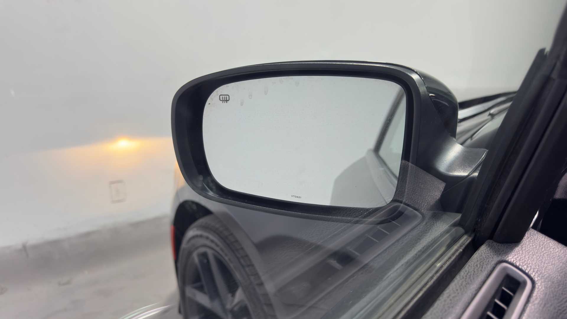 Vehicle interior view