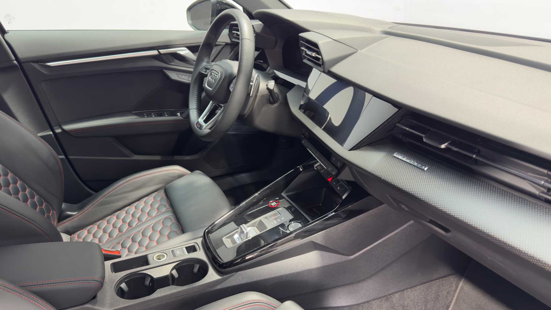 Vehicle interior view
