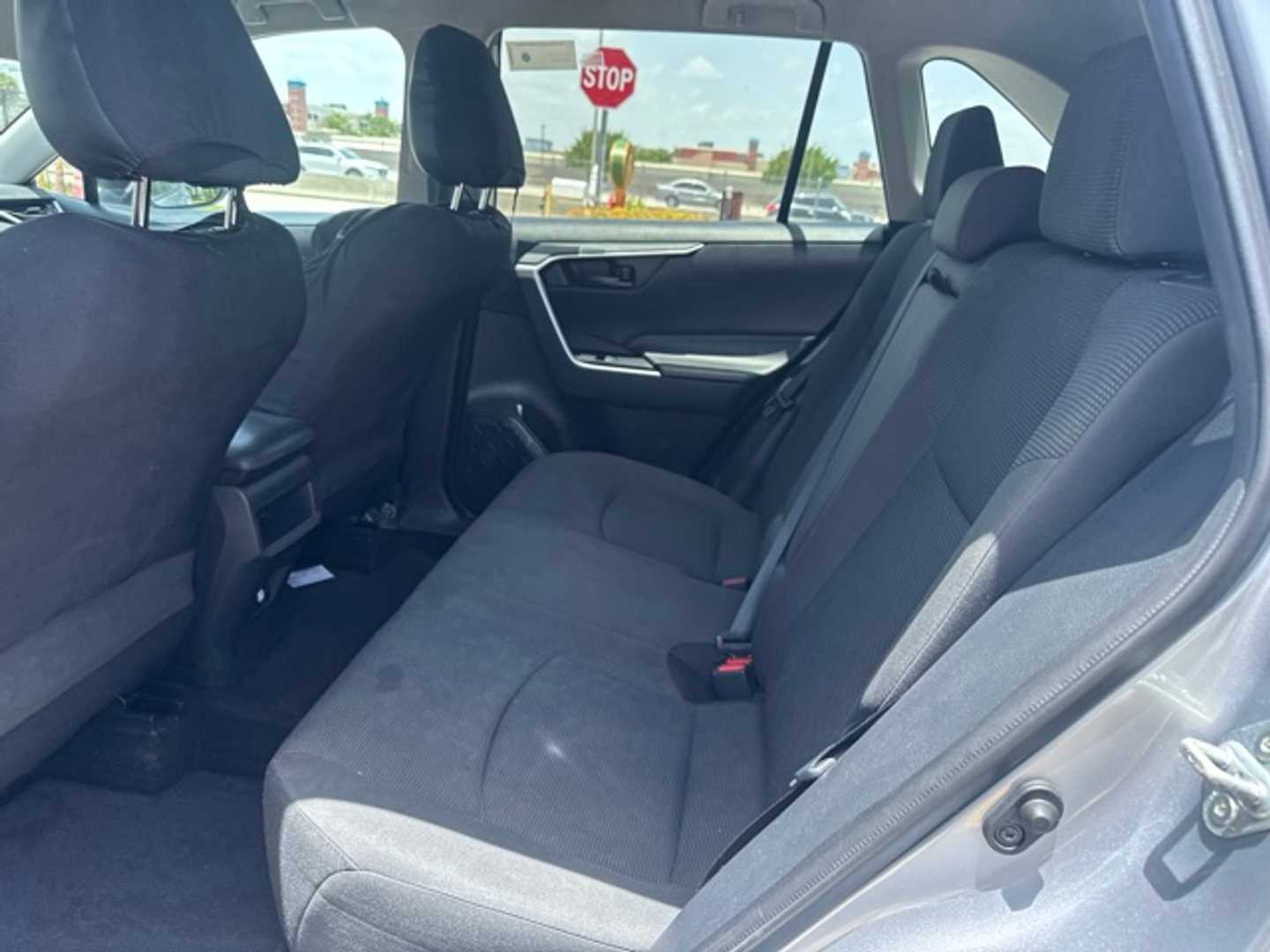 Vehicle interior view