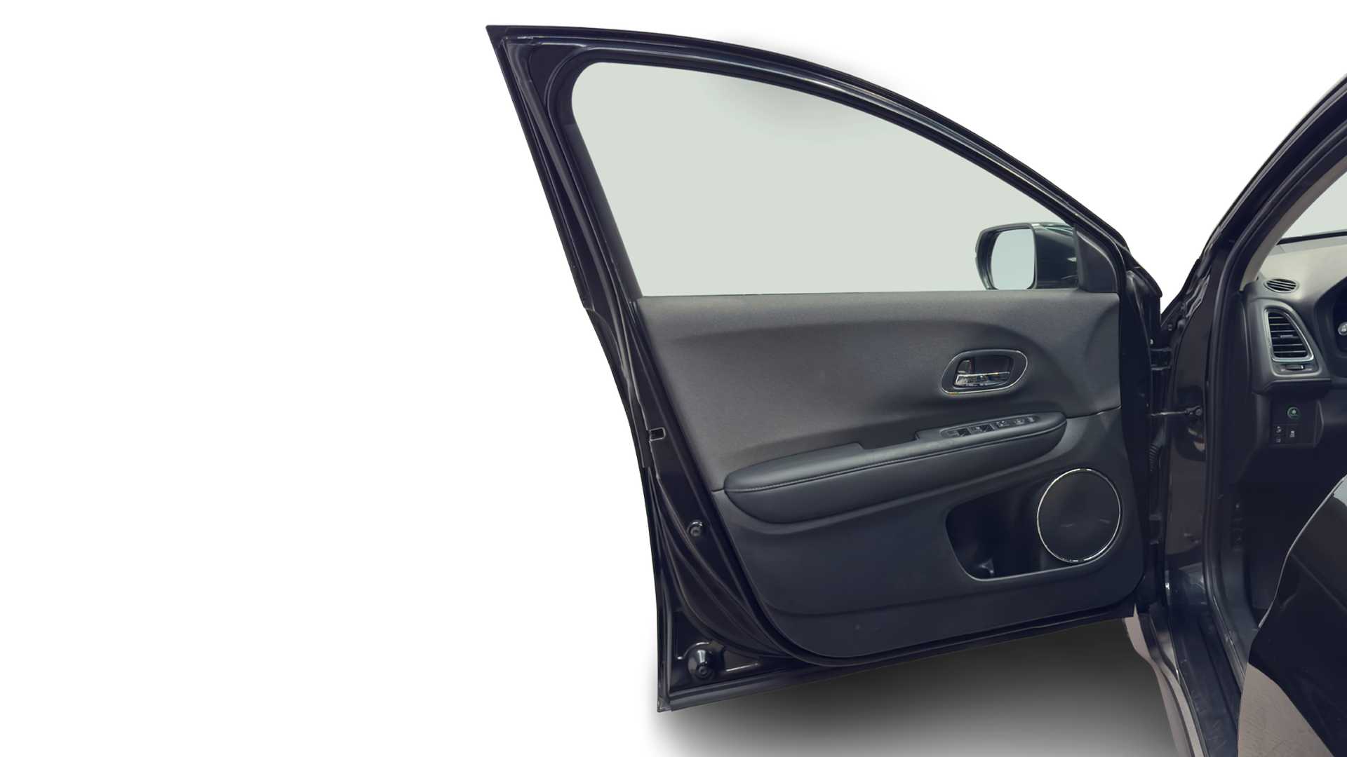 Vehicle interior view