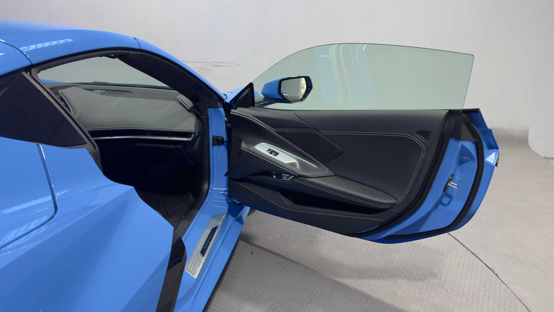 Vehicle interior view