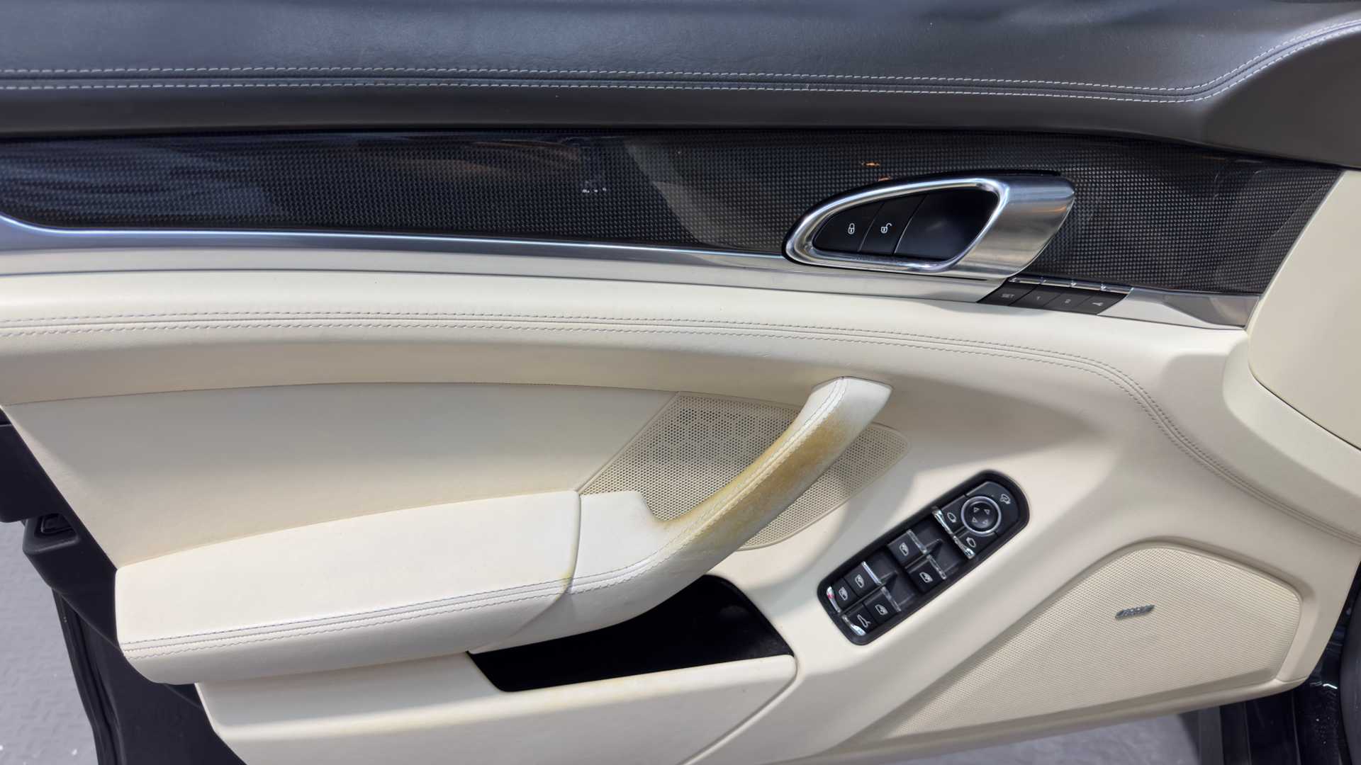 Vehicle interior view